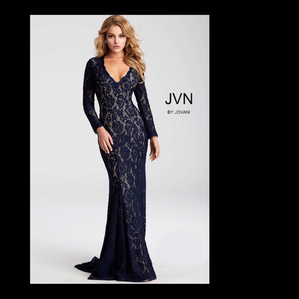 Wedding or prom dress all lace.
